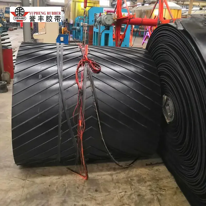 Transportband met diamantpatroon